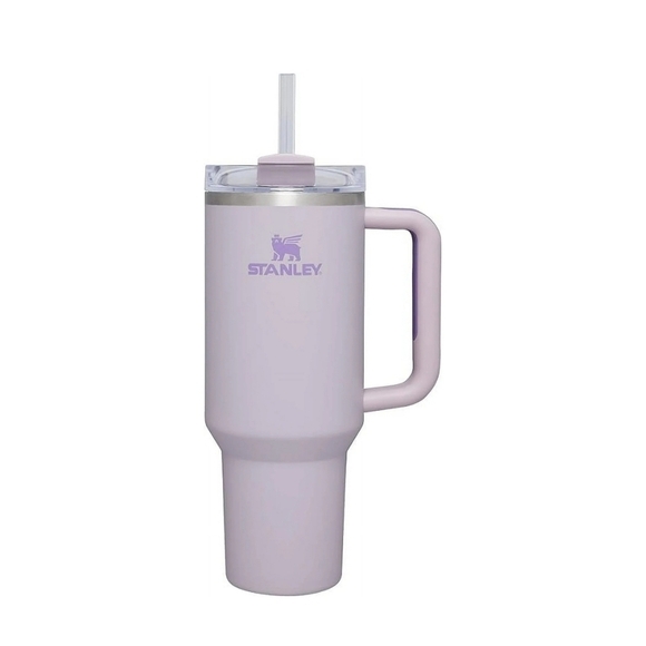 💜🔹️Stanley 🔹️40oz Stainless Steel Tumbler H2.0 Flowstate Quencher - Orchid - Picture 1 of 6